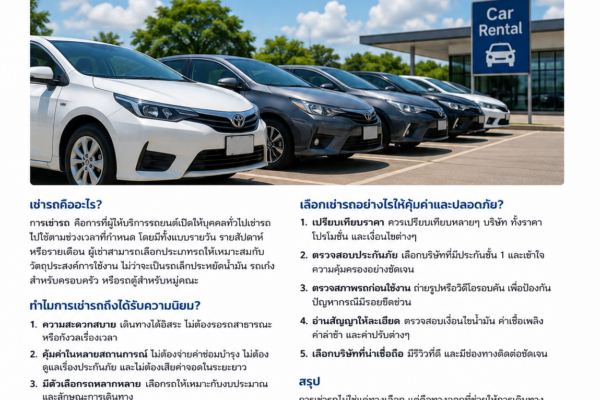 รถเช่าภูเก็ตจากต้นรถเช่า มีรถยนต์ให้เลือกหลายรุ่น จอดเรียงหน้าสำนักงานใกล้สนามบินภูเก็ต เหมาะสำหรับนักท่องเที่ยวที่ต้องการเดินทางสะดวกและอิสระ ชื่อรูปภาพ (Title) เช่ารถภูเก็ต-ต้นรถเช่า-ใกล้สนามบินภูเก็ต